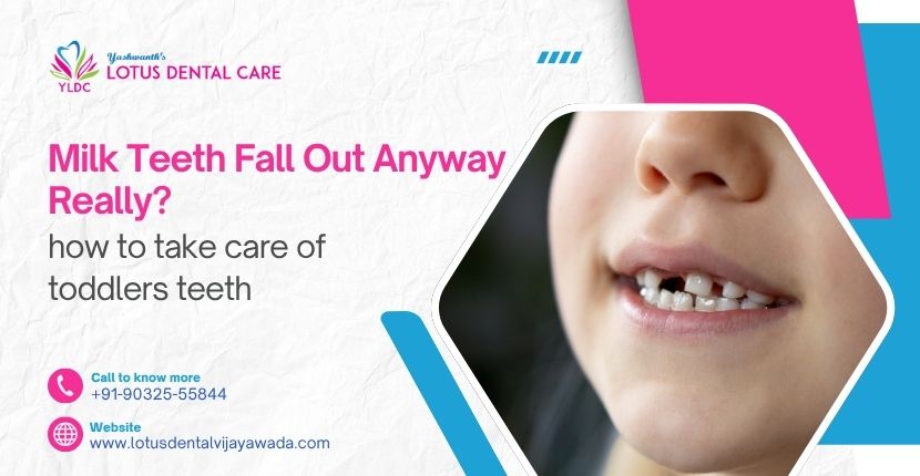 how to take care of toddlers teeth